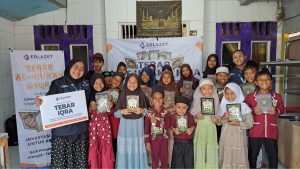 Penyaluran Wakaf Al Quran Erlazet Charity